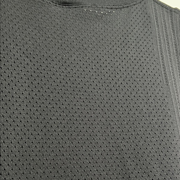Lululemon Athletica Black Perforated Mesh Tank Top - Picture 4 of 5